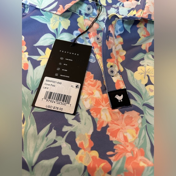 Bad Birdie Floral Polo - Picture 2 of 8